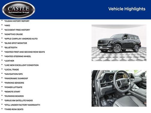 2025 INFINITI QX80 PURE