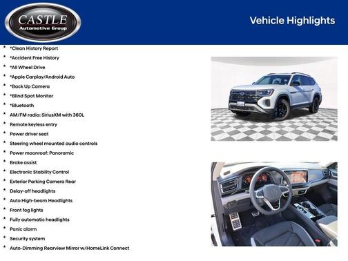 2025 Volkswagen Atlas 2.0T Peak Edition