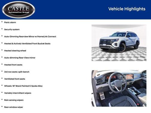 2025 Volkswagen Atlas 2.0T Peak Edition