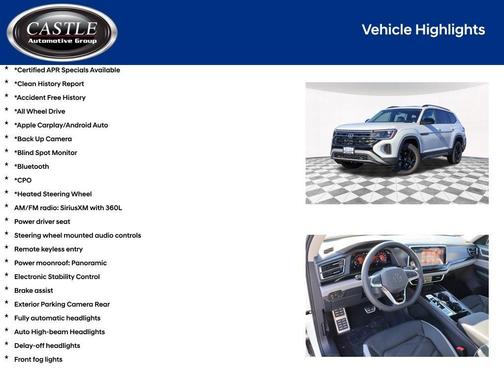 2025 Volkswagen Atlas 2.0T Peak Edition