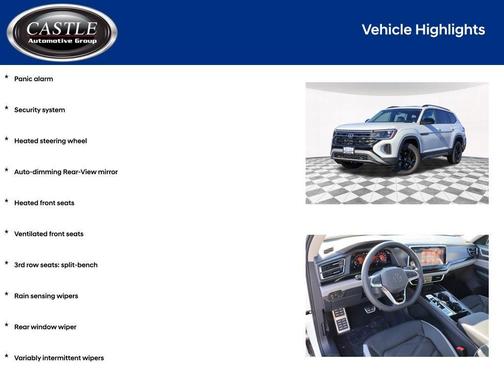 2025 Volkswagen Atlas 2.0T Peak Edition