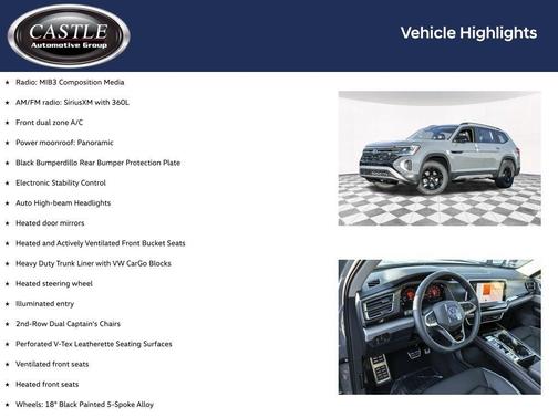 2026 Volkswagen Atlas PEAK EDITION