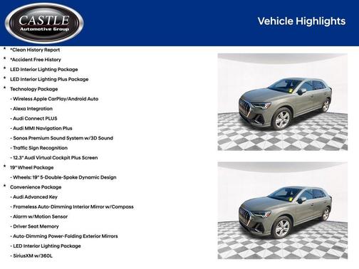 2023 Audi Q3 45 S line Premium