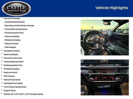 2020 BMW X3 M Base (A8)