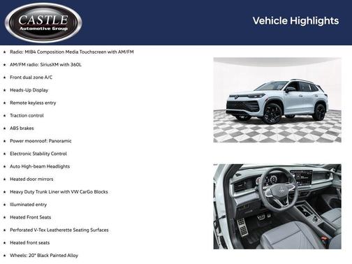 2026 Volkswagen Tiguan 2.0T SE R-Line Black