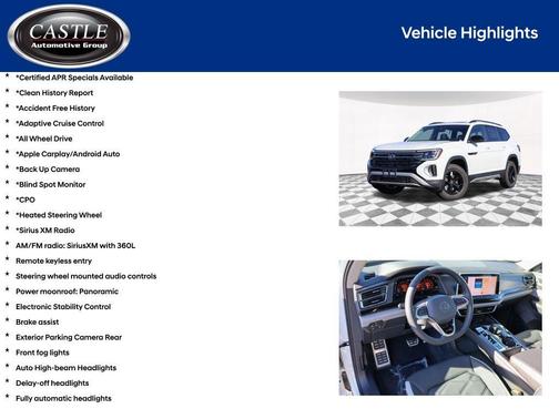 2025 Volkswagen Atlas 2.0T Peak Edition