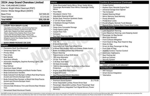 2024 Jeep Grand Cherokee Limited