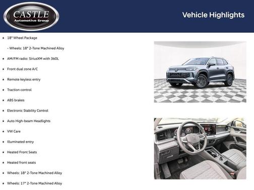 2026 Volkswagen Tiguan 2.0T S