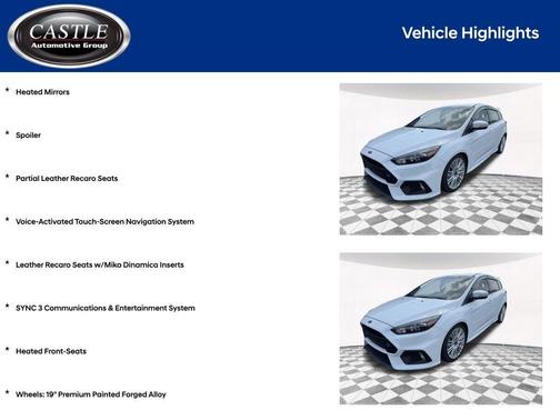 2016 Ford Focus RS Base