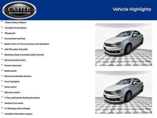 2012 Volkswagen Eos Komfort