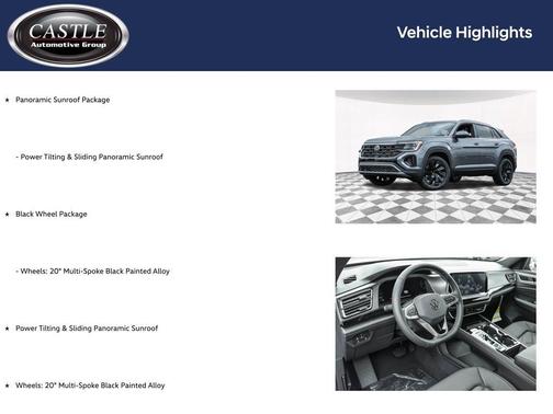 2025 Volkswagen Atlas Cross Sport 2.0T SE w/Technology