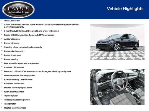 2024 Volkswagen Golf GTI 2.0T S