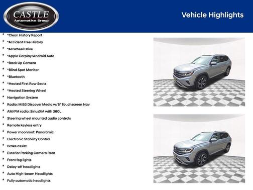2022 Volkswagen Atlas 2.0T SEL