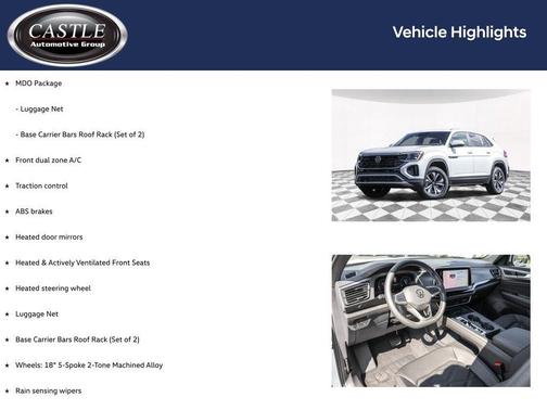 2026 Volkswagen Atlas Cross Sport 2.0T SE