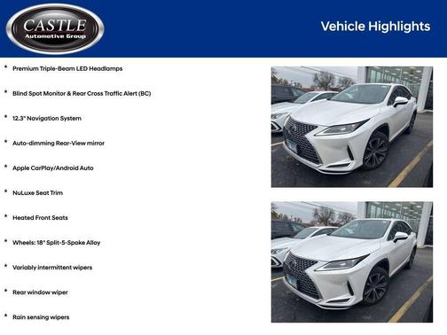 2020 Lexus RX 350 Base