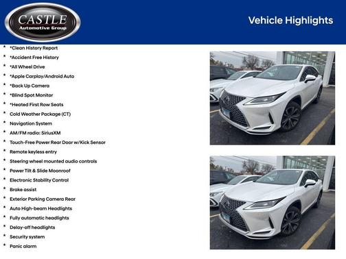 2020 Lexus RX 350 Base