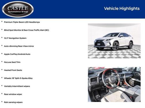 2020 Lexus RX 350 Base