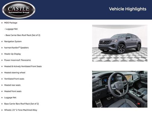 2026 Volkswagen Atlas Cross Sport 2.0T SEL Premium R-Line