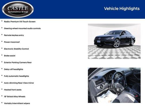 2014 Volkswagen Passat 1.8T SE