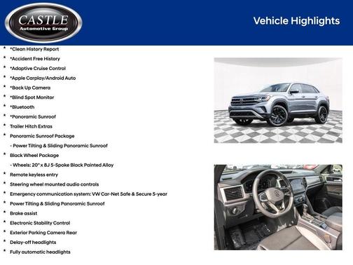 2023 Volkswagen Atlas Cross Sport 3.6L V6 SE w/Technology