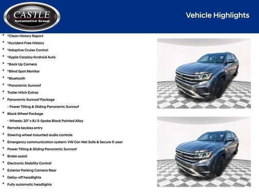 2023 Volkswagen Atlas Cross Sport 3.6L V6 SE w/Technology
