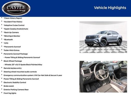 2023 Volkswagen Atlas Cross Sport 3.6L V6 SE w/Technology