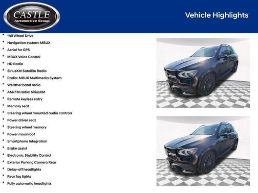 2021 Mercedes-Benz GLE 350 Base 4MATIC