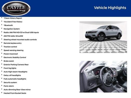 2018 Volkswagen Tiguan 2.0T SEL Premium