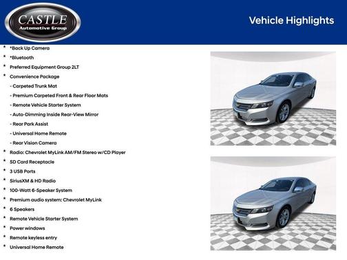 2014 Chevrolet Impala 2LT