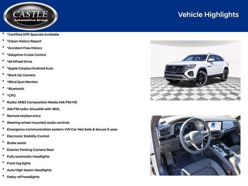 2025 Volkswagen Atlas Cross Sport 2.0T SE w/Technology