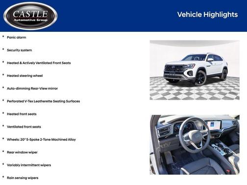 2025 Volkswagen Atlas Cross Sport 2.0T SE w/Technology