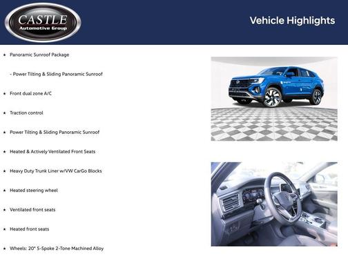 2026 Volkswagen Atlas Cross Sport 2.0T SE w/Technology