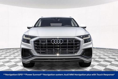 Glacier White Metallic 2023 Audi Q8 55 Premium Plus