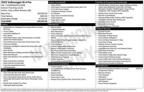 2023 Volkswagen ID.4 Pro