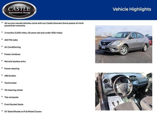 2017 Nissan Versa 1.6 SV