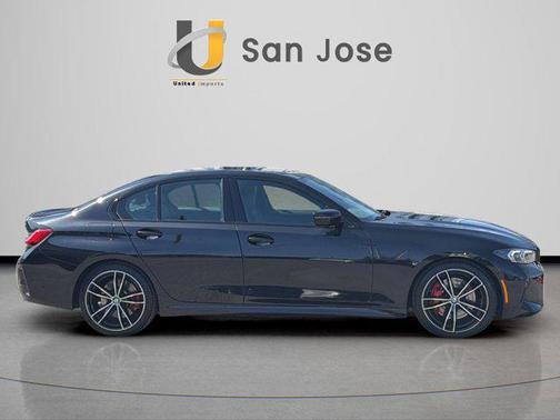 Black Sapphire Metallic 2023 BMW 330 330i M Sport Package
