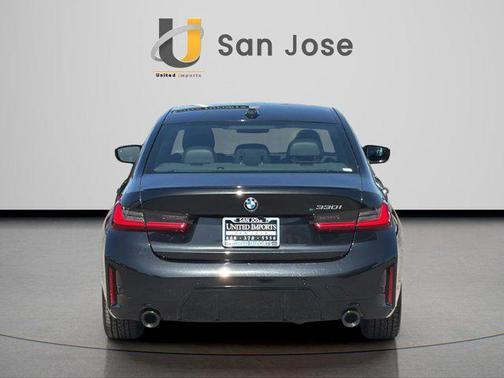 Black Sapphire Metallic 2023 BMW 330 330i M Sport Package