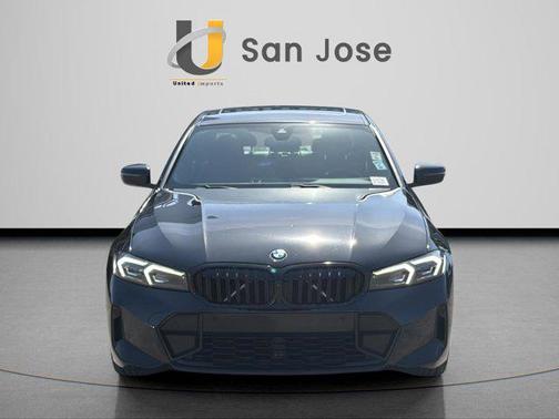 Black Sapphire Metallic 2023 BMW 330 330i M Sport Package