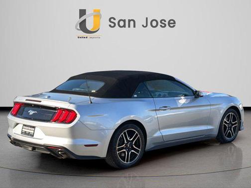 Ingot Silver Metallic 2019 Ford Mustang EcoBoost Premium