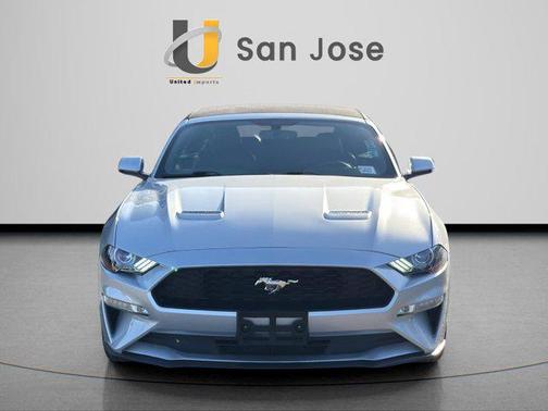 Ingot Silver Metallic 2019 Ford Mustang EcoBoost Premium