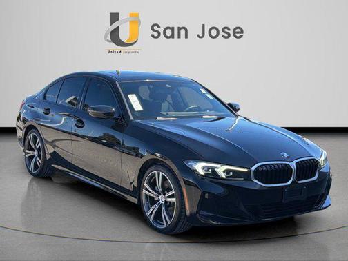 Jet Black 2023 BMW 330 330i