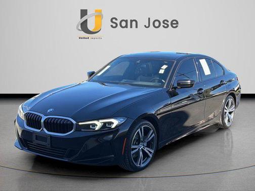 Jet Black 2023 BMW 330 330i
