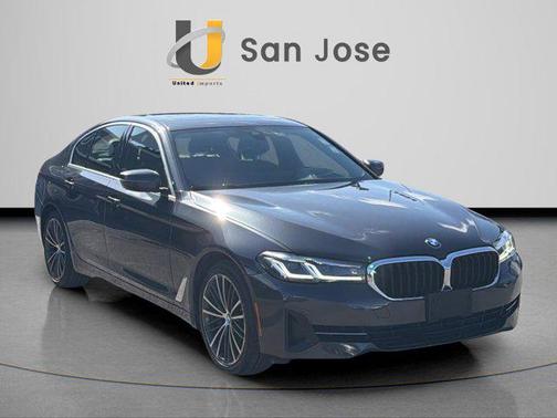 Dark Graphite Metallic 2021 BMW 540 540i