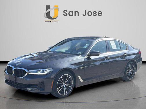 Dark Graphite Metallic 2021 BMW 540 540i