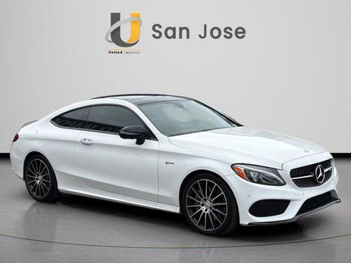 Polar White 2017 Mercedes-Benz AMG C 43 4MATIC