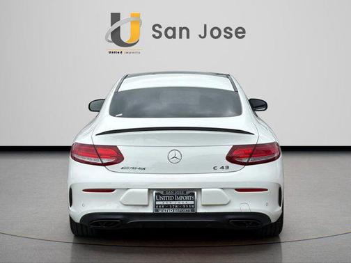 Polar White 2017 Mercedes-Benz AMG C 43 4MATIC