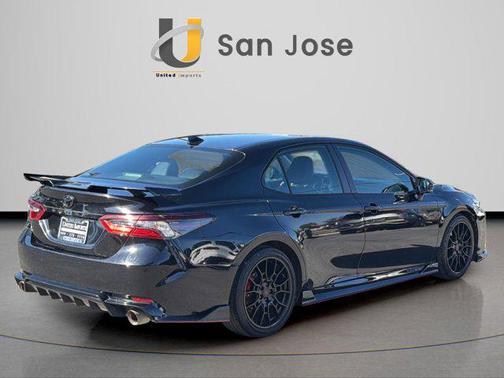 Midnight Black Metallic 2023 Toyota Camry TRD