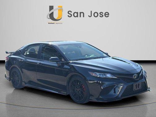 Midnight Black Metallic 2023 Toyota Camry TRD