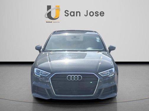 Nano Gray Metallic 2018 Audi A3 2.0T Premium