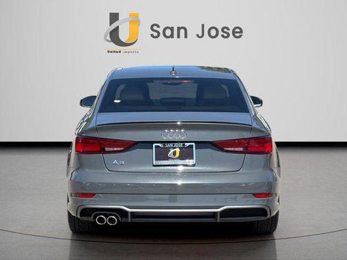 Nano Gray Metallic 2018 Audi A3 2.0T Premium
